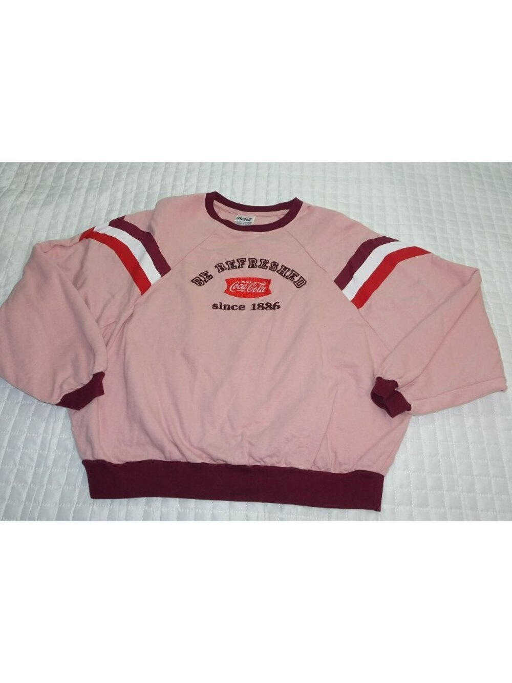 Coca Cola Pink Sweatshirt Size Small